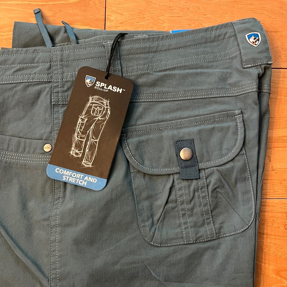 KUHL Splash Roll-Up pants.  BRAND NEW
